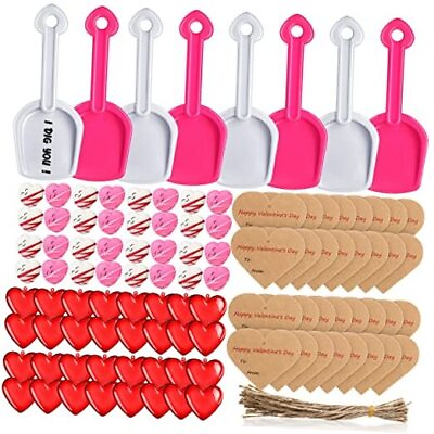 #ad 32 Set Valentines Day Gifts for Kid Include Plastic Shovels Valentines Day Pre $33.05