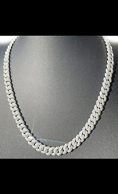 Real Diamond necklace men 15.5 Carat $2000.00