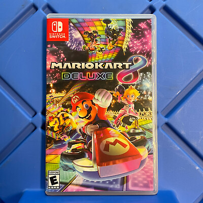 #ad Mario Kart Deluxe 8 Nintendo Switch Replacement Game Case Only No Game Cartridge $6.29