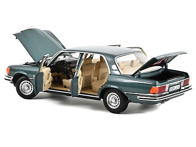 #ad 1979 Mercedes Benz 450 SEL 6.9 Petrol Green Metallic 1 18 Diecast Car Norev $163.41