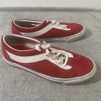 #ad Vans Off The Wall M 10.5 W 12 Old Skool Suede Low Top Lace Up Skater Sneakers $27.95