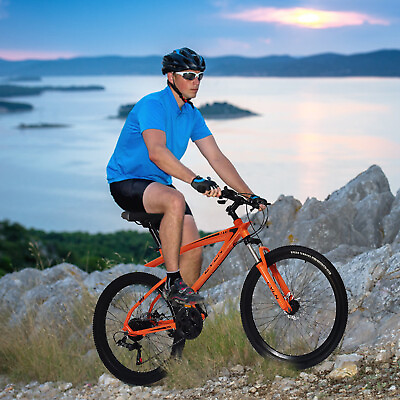 #ad 26 Inch Mountain Bike 21 Speed Bike for Men And Women Lightweight 26 Bike $193.27