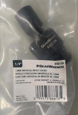 #ad GEARWRENCH 84613N 1 2quot; Drive 6 Pt 13mm Standard Universal Impact Metric Socket $7.00