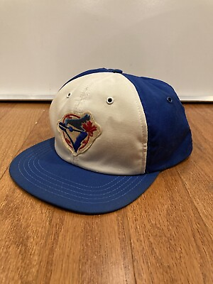 #ad Vintage Toronto Blue Jays Irwin Toys Snapback Hat Logo Patch Made In Canada $17.99