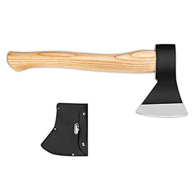 #ad Camping Axe 15inch Outdoor Hatchet Chopping Axe for Wood Splitting and Kindl... $25.55