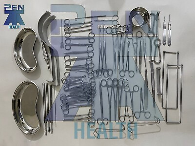 #ad Catalogue Of Big Abdominal Surgery Instrument Set Of 65 Pcs $490.00