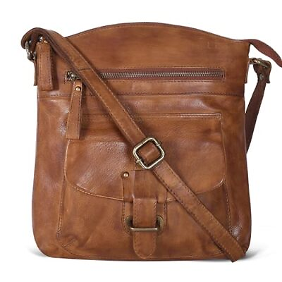#ad Real Genuine Leather Crossbody Bags for Women Medium Size Cross body Handba... $66.22