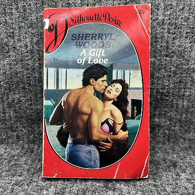 #ad Vintage Romance Novel Book A Gift of Love Silhouette Desire #37 by Sherryl Woods $5.24