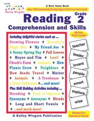 #ad Reading Comprehension and Skills Grade 2 Paperback By Wingate Kelley GOOD $4.58