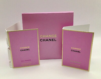 #ad #ad Chanel Chance Eau Tendre amp; Eau Fraiche Eau de Parfum Perfume Samples Carded $24.00
