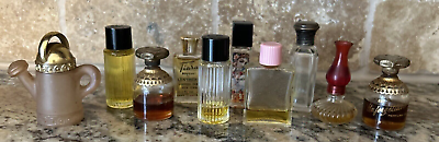 10pc Lot Antique Perfume amp; Perfume Bottles COLLECTIBLES small $95.75