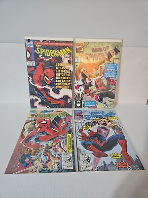 #ad Marvel Comics Spider Man Lot Of 4 #1 #81 #16 #83 50th And 30th Year McFarlane $13.80