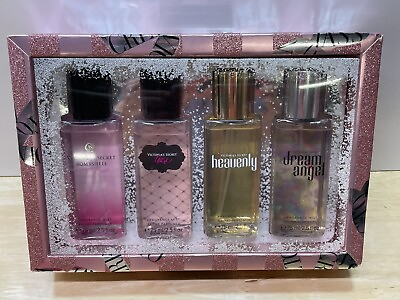 #ad Victoria#x27;s Secret Gift Set 4 Piece Fragrance Mist Dream Angel Heavenly Tease NIB $45.00