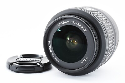 #ad Nikon AF S DX Nikkor 18 55mm f 3.5 5.6G VR Lens w cap Excellent from Japan $67.00