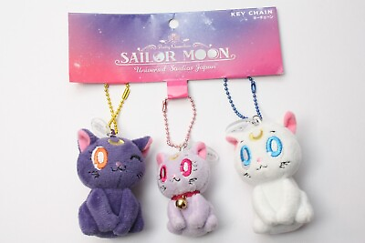 #ad Sailor Moon Luna Artemis Diana mascot key chain Universal Studios Japan limited $78.48