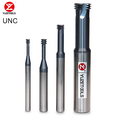 #ad Carbide UNC Thread End Mill Milling Cutter Three Tooth CNC Boring Cutter For Tap $18.90