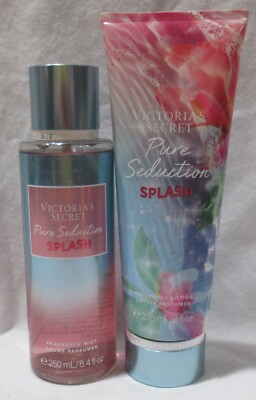 #ad #ad Victoria#x27;s Secret Fragrance Mist amp; Lotion Set Lot of 2 PURE SEDUCTION SPLASH $37.65