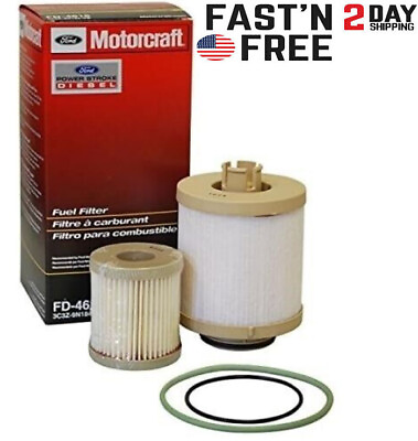 #ad OEM FD 4616 For 03 07 Ford Motorcraft 6.0L Powerstroke Diesel Oil Fuel Filter $16.99