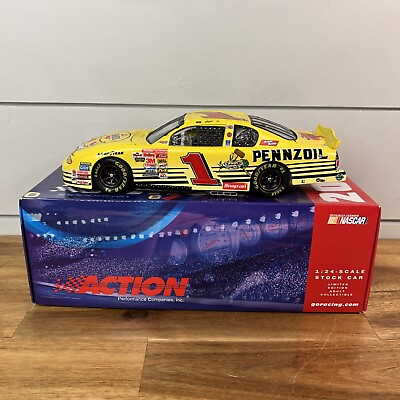 #ad 2001 Steve Park #1 Pennzoil Looney Tunes Monte Carlo 1:24 Diecast Ships Fast $29.90