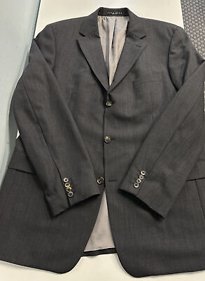 #ad Hugo Boss Men#x27;s Three Button ROSSELLINI MOVIE Blazer Vented Wool Sport Size 48L $61.60