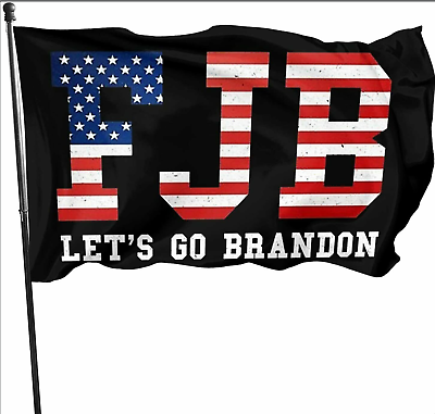 #ad FJB 3x5FT Flag Let#x27;s Go Brandon Joe Biden Republican Trump 2024 Man Cave Gift $13.99