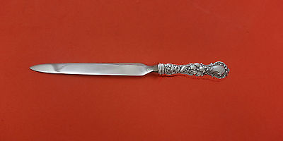#ad Floral by Wallace Plate Silverplate Letter Opener HHWS Custom Made $49.00