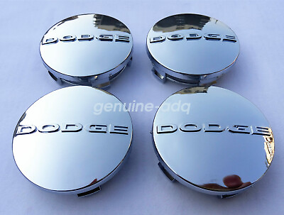 #ad 4PC Chrome 2 1 2quot; Wheel Center Caps For Dodge Charger Challenger Durango $16.99