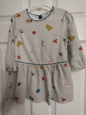 #ad Mini Boden Insect Shirt Girl#x27;s Size 5 6 $14.99