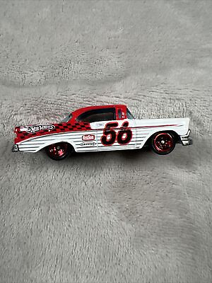 #ad Hot Wheels 1956 Chevy Bel Air With Metal Base Loose $8.99
