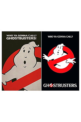 #ad Ghost Busters Logo Poster 2 Individual posters Never Hung Classic Iconic Film $17.99