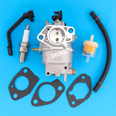 #ad Carburetor For Honda EG4000CL 270CC 3500 4000 Watt Gas Generator with Spark Plug $19.25