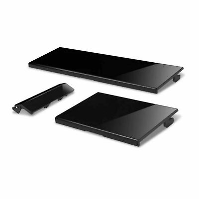 #ad 3 NEW BLACK Replacement Door Slot Cover Lid Set for Nintendo Wii Console System $5.65