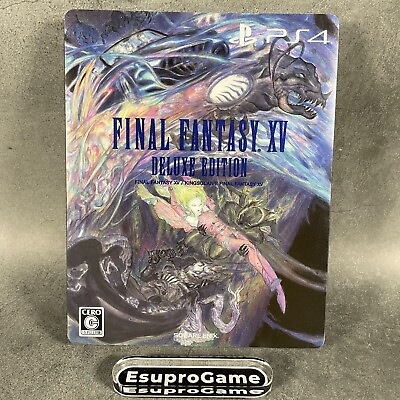 #ad PS4 Final Fantasy XV Deluxe Edition SQUARE ENIX Japanese BOX CIB Deluxe Limited $23.50