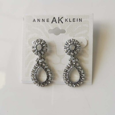 #ad New Anne Klein Teardrop Drop Earrings Gift Fashion Women Party Holiday Jewelry $7.99