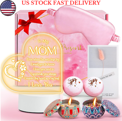 #ad Mother#x27;s Day Gifts for Mom Her Wife Relaxing Spa Gift Basket Set USA STOCK $22.99