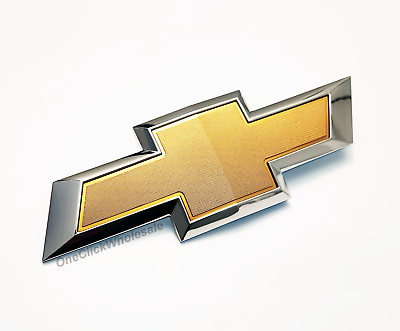 #ad Chevrolet Suburban Tahoe 2015 2020 Front Grille Gold Emblem $31.95