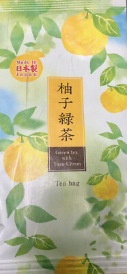 #ad Japanese TA FU Brand Green Tea with Yuzu Citron Ryokucha Tea Bags Made in Japan $11.95