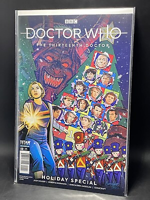 #ad DOCTOR WHO 13TH DOCTOR #2 HOLIDAY SPECIAL TITAN COMICS 2019 $6.95