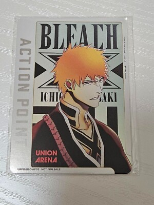 #ad Ichigo Kurosaki BLEACH UAPR BLC AP02 Action Point Japanese Union Arena $5.98