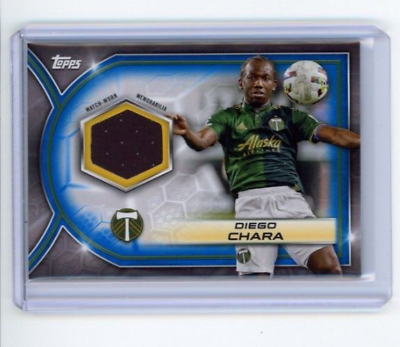 #ad DIEGO CHARA 2023 Topps MLS Match Worn Relic Blue Parallel 199 Portland Timbers $2.95
