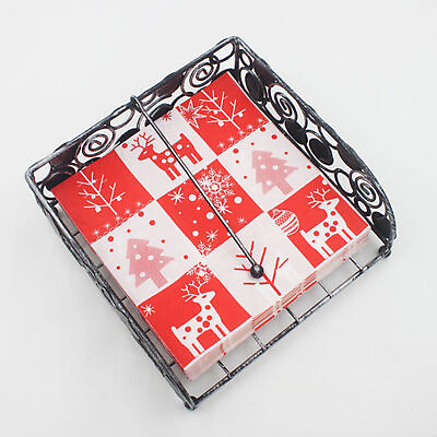 #ad 20pcs lot Printed Napkins Lightweight Decorative Exquisite Square Paper Towel 20 $8.99