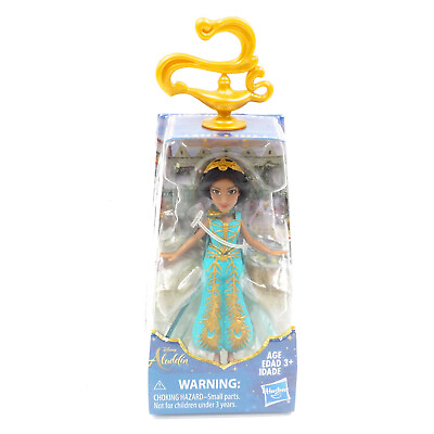 #ad Disney Aladdin Princess Jasmine Figure Green Live Action Movie 4quot; Mini Doll $4.99