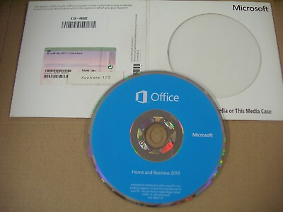 #ad MS Microsoft Office 2013 Home and Business Full English Version DVD =BRAND NEW= $229.95