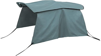 #ad 600D Canvas Only NO Frame 3 Bow Bimini Top Top Cover with Detachable Side Blocks $99.99