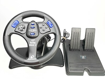 #ad Performance V3FX Racing Wheel 2 for Playstation PS2 Steering Wheel amp; Pedals $115.71