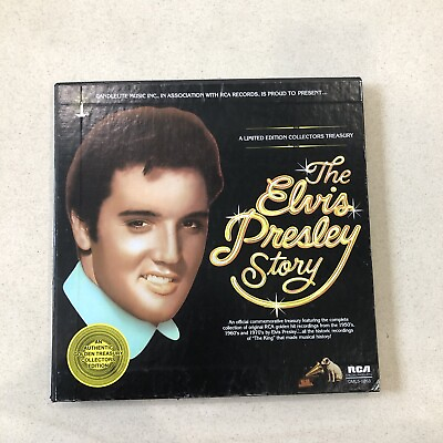 #ad Elvis Presley The Elvis Presley Story 5LP Box Set RCA 1977 Rock Pre Owned $15.19