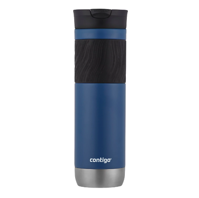 #ad Contigo Byron 2.0 Stainless Steel Mug with SNAPSEAL Lid and grip Blue 24 fl oz. $16.98