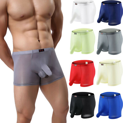 #ad Sexy Men Swim Soft Briefs Underpants Knickers Shorts Underwear Underpanties $7.43