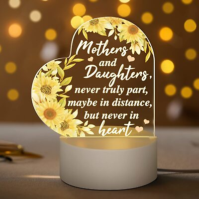 #ad Jetec Gifts for Mom Birthday Gifts Thank You Gift from Daughter Son Sunflower... $11.42