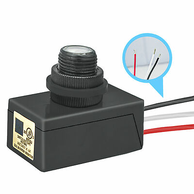 #ad 120V Photocell Photo Cell Kit for Outdoor Dusk Dawn Sensor Switch for Lighting $8.99